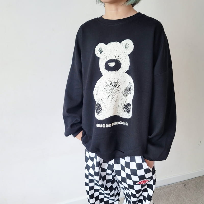 Riwoo Riwoo - Korean Junior Fashion - #fashionkids - Drwing Sweatshirt - 8