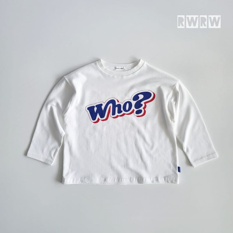 Riwoo Riwoo - Korean Junior Fashion - #fashionkids - Who Loose Tee