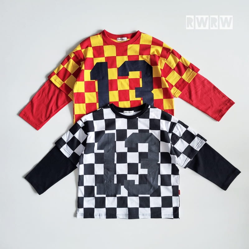 Riwoo Riwoo - Korean Junior Fashion - #kidsstore - 13 Check Layered Tee - 7