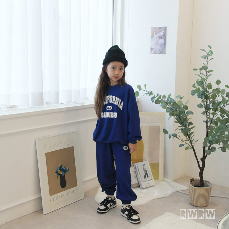 Riwoo Riwoo - Korean Junior Fashion - #todddlerfashion - California USA Top Bottom Set - 12