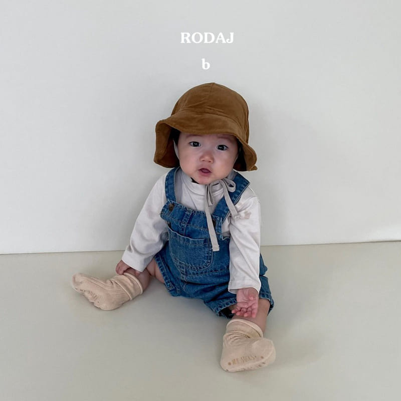 Roda J - Korean Baby Fashion - #babyfashion - Keep Denim Bodysuit Bebe  - 2