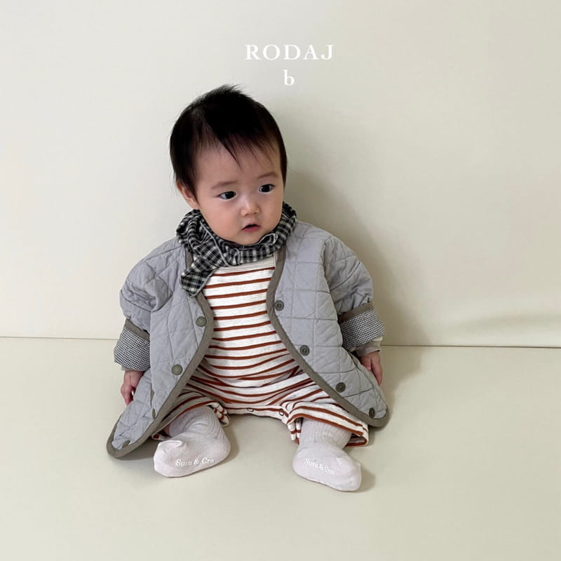 Roda J - Korean Baby Fashion - #babyfashion - Elz Quilting Jacket Bebe  - 10