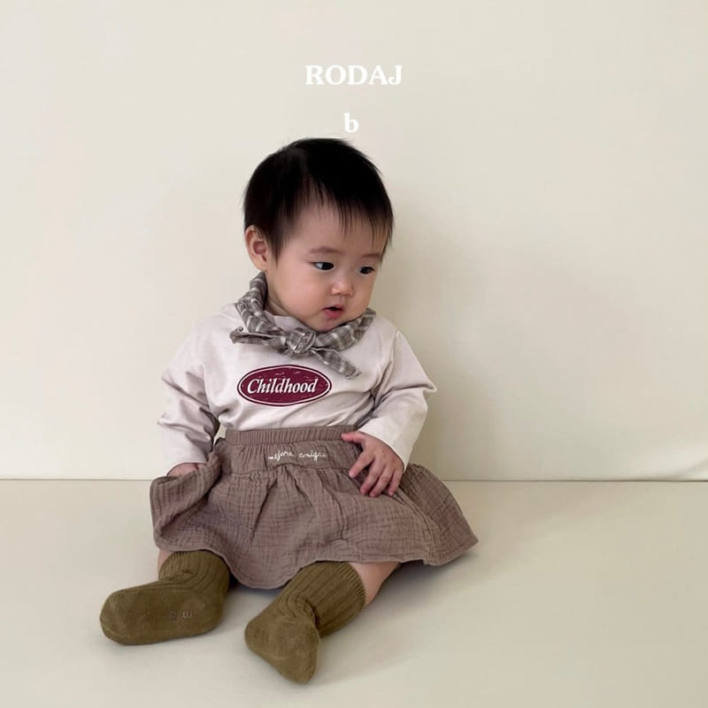 Roda J - Korean Baby Fashion - #babyoninstagram - Child Tee Bebe  - 3