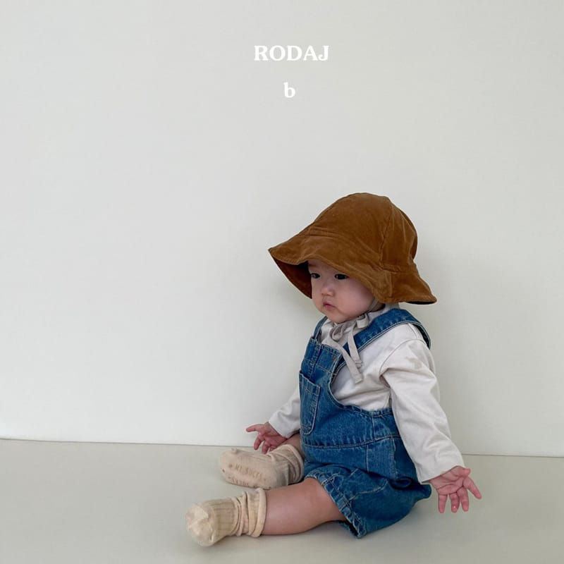 Roda J - Korean Baby Fashion - #babyootd - Keep Denim Bodysuit Bebe  - 7