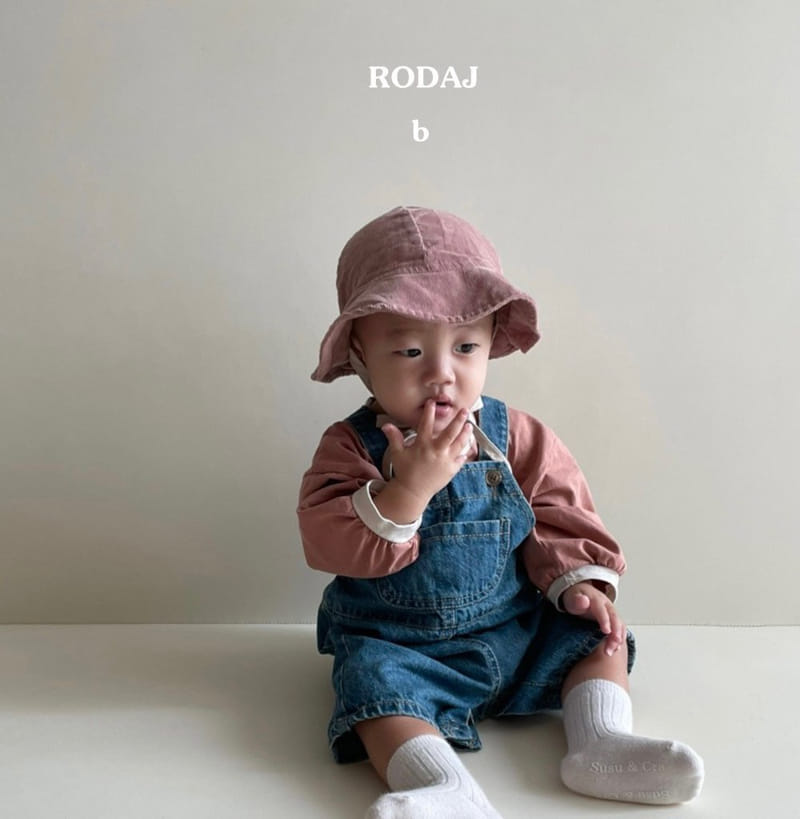 Roda J - Korean Baby Fashion - #babyoutfit - Keep Denim Bodysuit Bebe  - 8