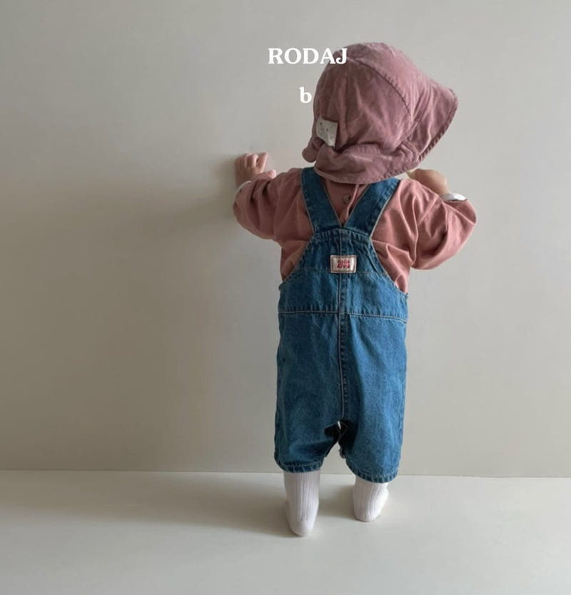 Roda J - Korean Baby Fashion - #babyoutfit - Keep Denim Bodysuit Bebe  - 9