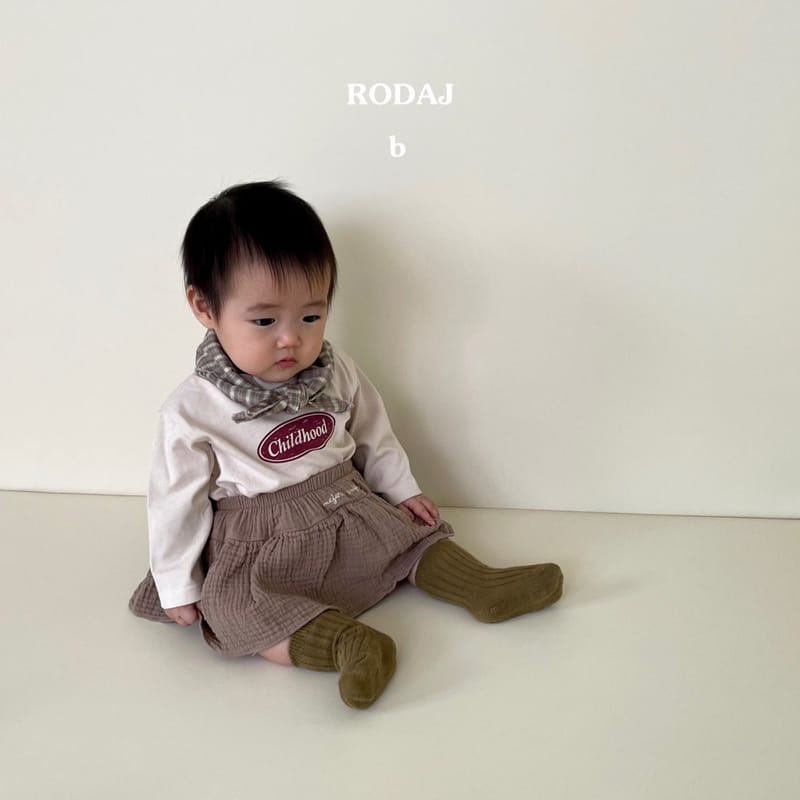 Roda J - Korean Baby Fashion - #babyoutfit - Child Tee Bebe  - 5