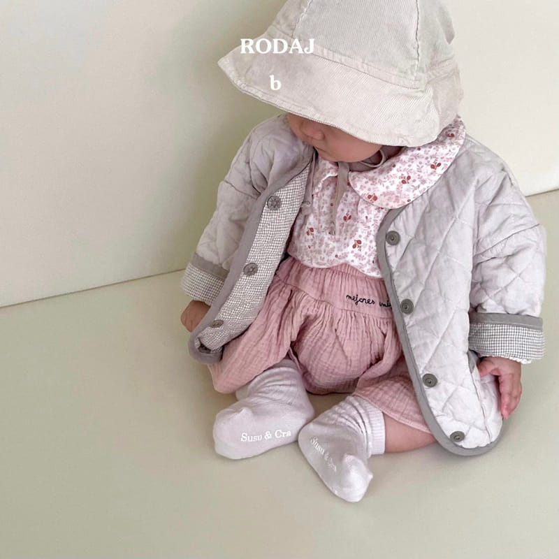 Roda J - Korean Baby Fashion - #babyoutfit - Elz Quilting Jacket Bebe 