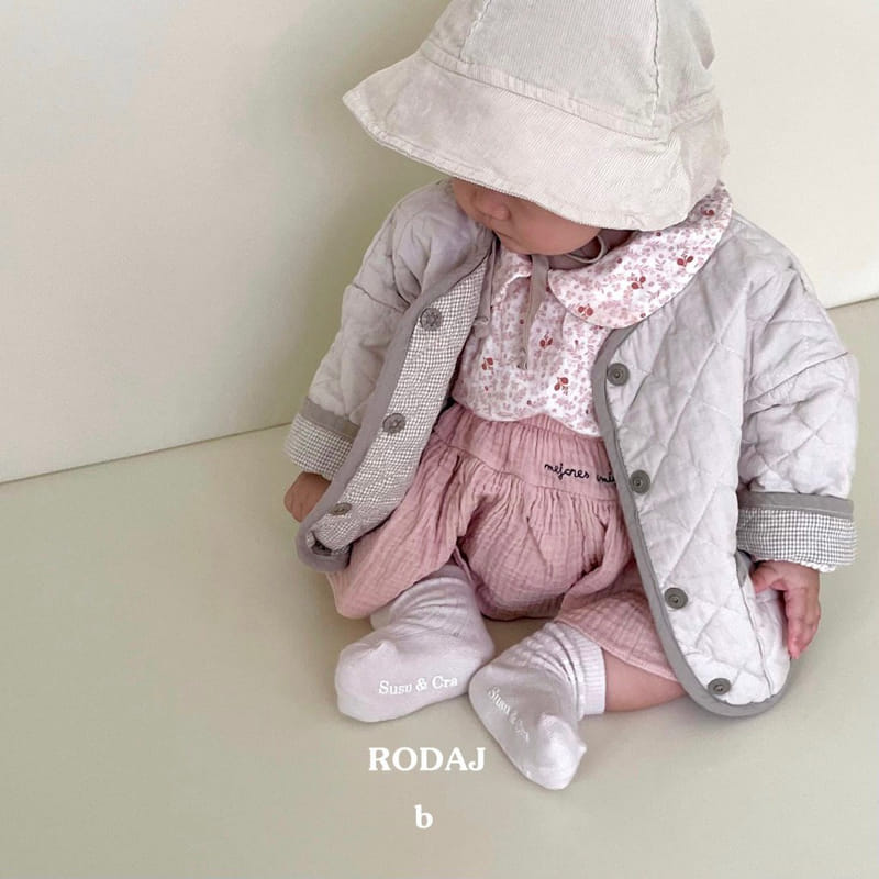 Roda J - Korean Baby Fashion - #onlinebabyshop - Bonnin Bloomer Bebe  - 5