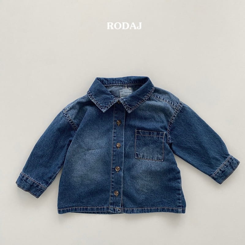 Roda J - Korean Children Fashion - #Kfashion4kids - Bian Denim Shirt