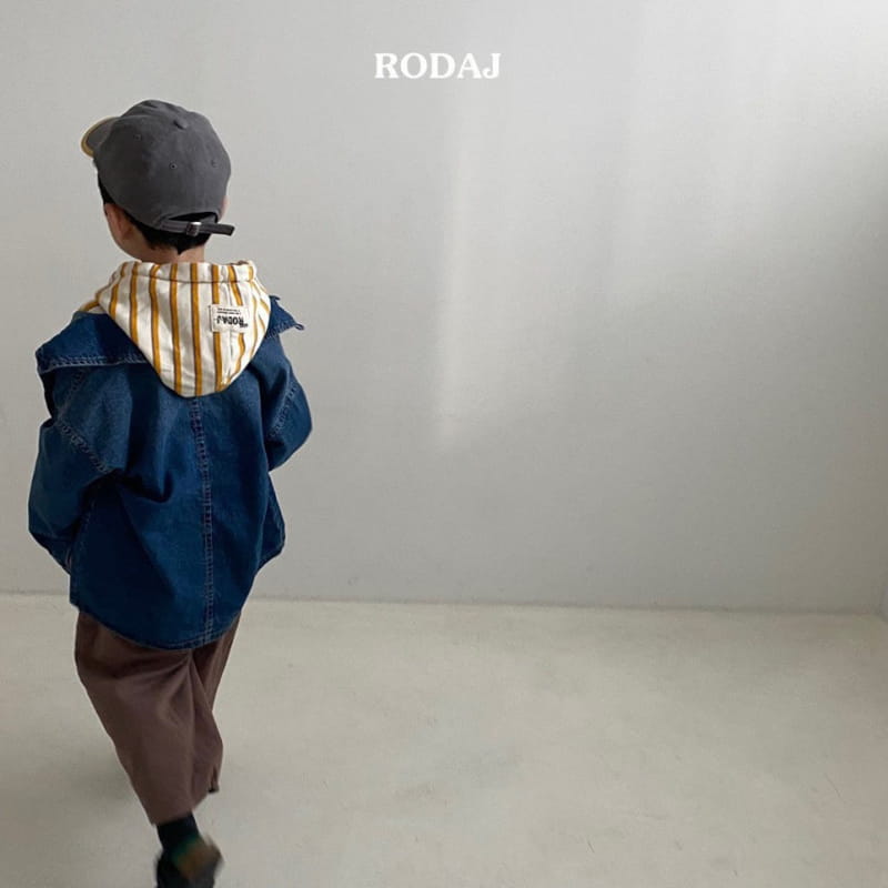 Roda J - Korean Children Fashion - #childofig - Bian Denim Shirt - 7