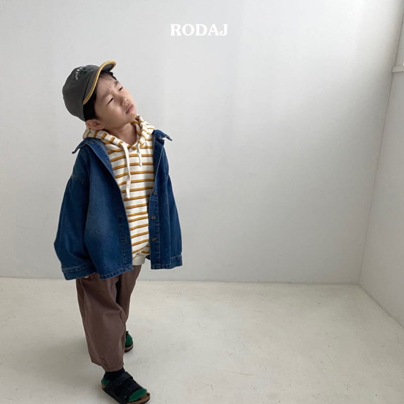 Roda J - Korean Children Fashion - #childrensboutique - Bian Denim Shirt - 8