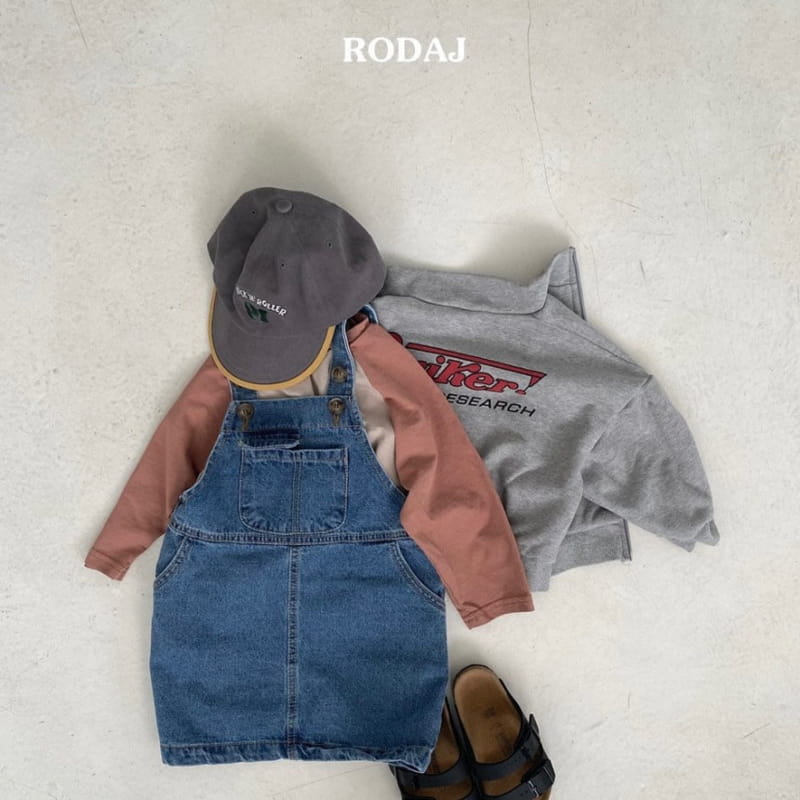 Roda J - Korean Children Fashion - #designkidswear - Wends Dungarees Denim Skirt - 2