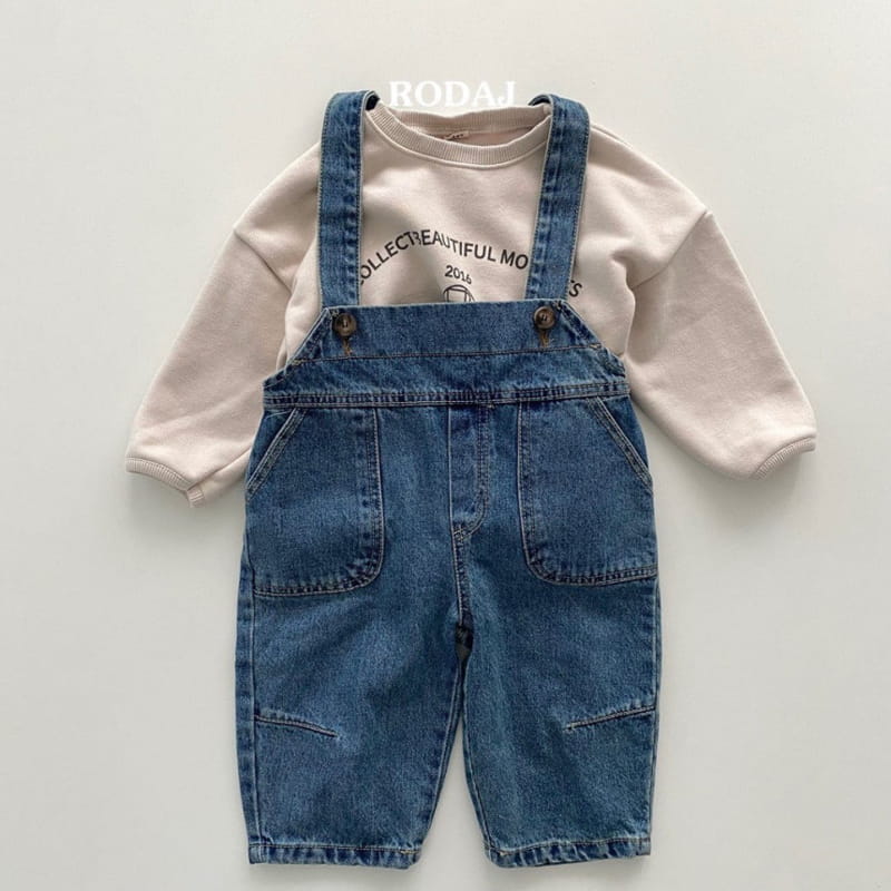 Roda J - Korean Children Fashion - #designkidswear - Breden Denim Jeans - 2