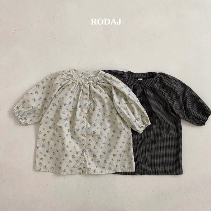 Roda J - Korean Children Fashion - #fashionkids - Stone Flower One-piece