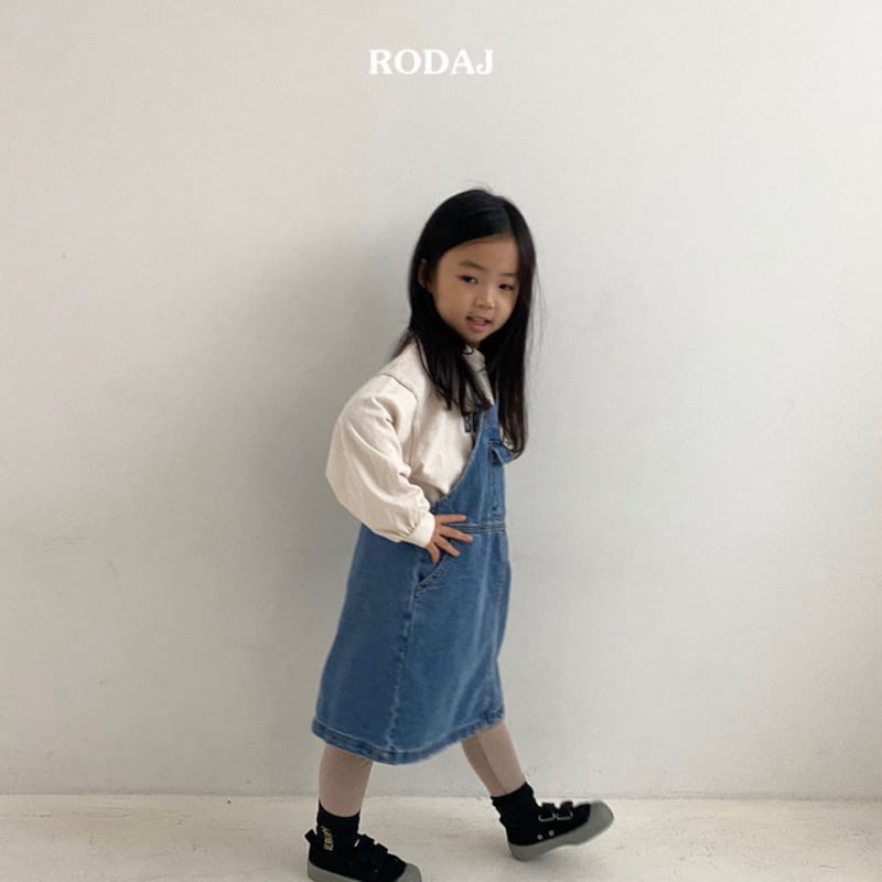 Roda J - Korean Children Fashion - #littlefashionista - Wends Dungarees Denim Skirt - 9