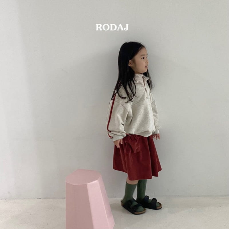 Roda J - Korean Children Fashion - #littlefashionista - Retro Half Zip-up - 11