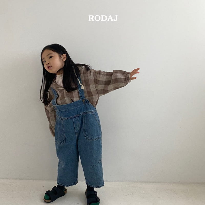 Roda J - Korean Children Fashion - #prettylittlegirls - Breden Denim Jeans - 12