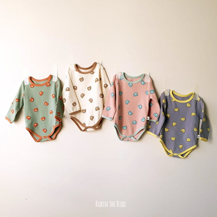 Saerobin - Korean Baby Fashion - #babyfashion - Bebe Candy Bear Bodysuit