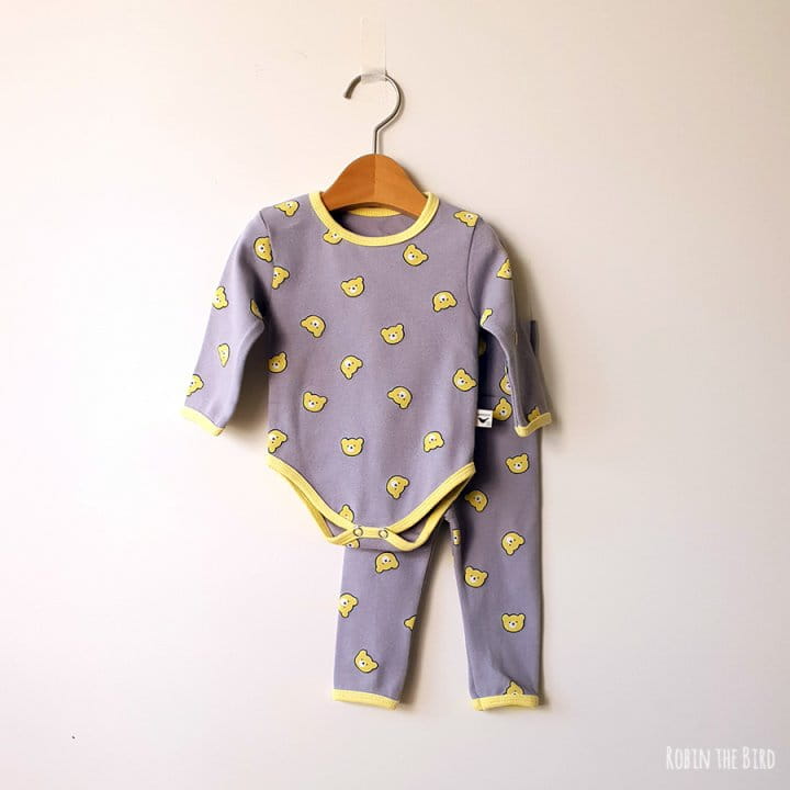 Saerobin - Korean Baby Fashion - #babyoninstagram - Bebe Candy Bear Bodysuit - 5