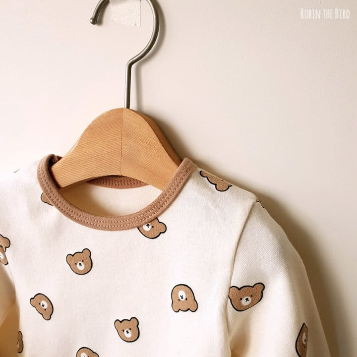 Saerobin - Korean Baby Fashion - #babyootd - Bebe Candy Bear Bodysuit - 6