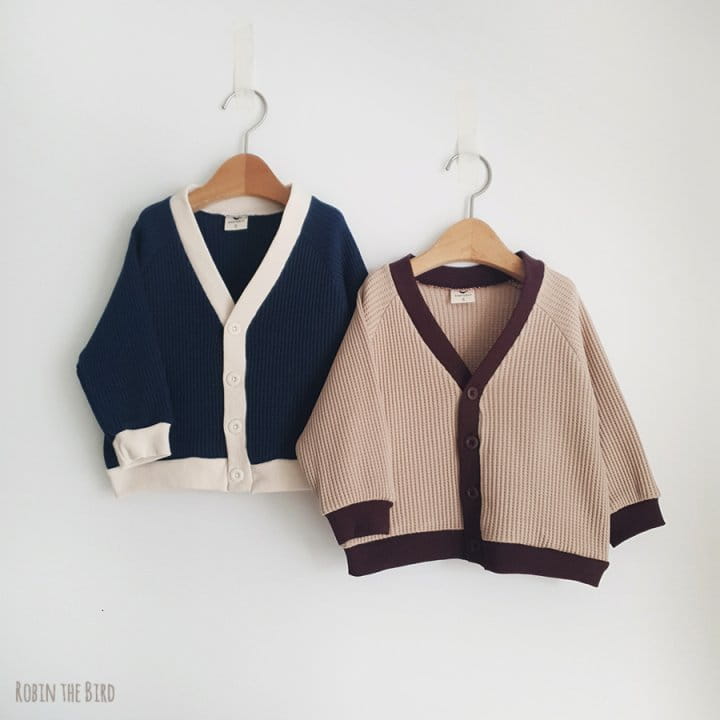 Saerobin - Korean Children Fashion - #childofig - Waffle Cardigan - 6