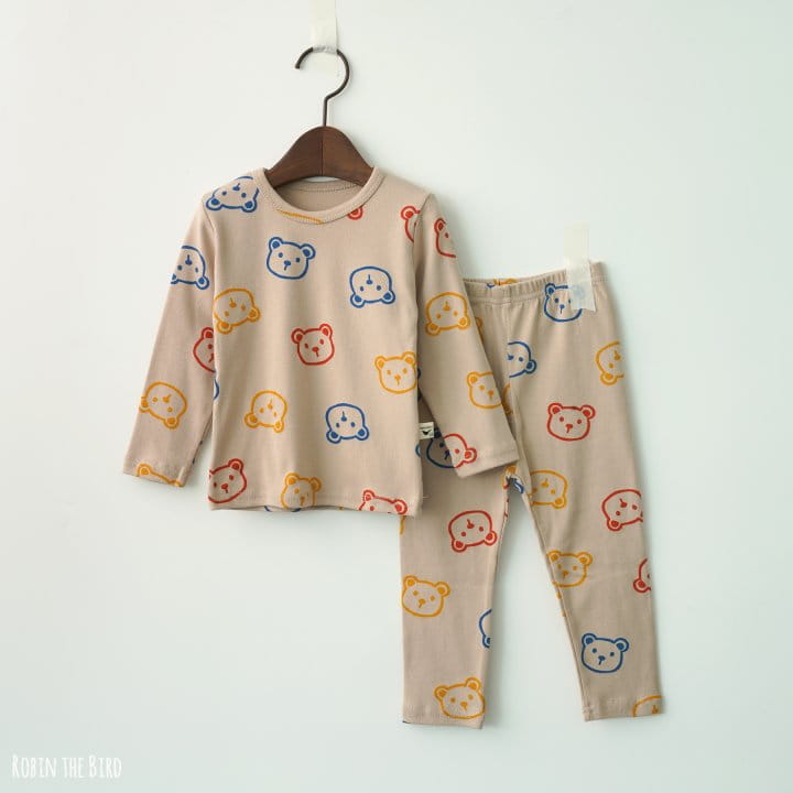 Saerobin - Korean Children Fashion - #designkidswear - Crayon Bear Easywear - 3