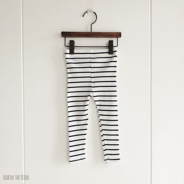 Saerobin - Korean Children Fashion - #designkidswear - Stripes Rib Leggings