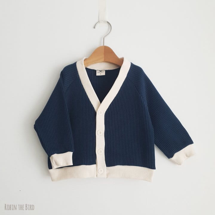 Saerobin - Korean Children Fashion - #magicofchildhood - Waffle Cardigan - 2