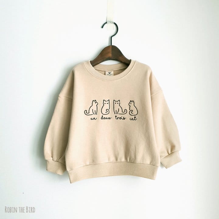 Saerobin - Korean Children Fashion - #prettylittlegirls - Kitty Sweatshirt - 2