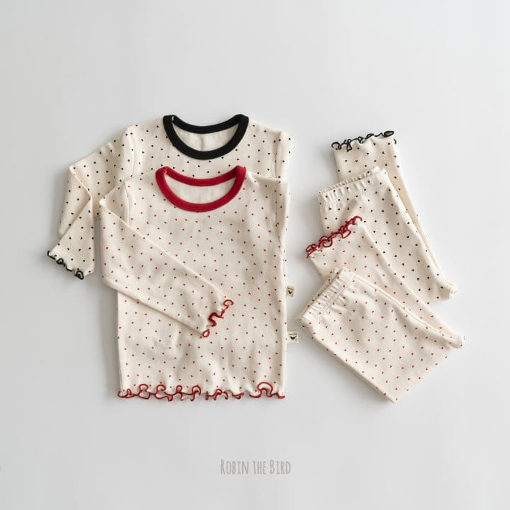 Saerobin - Korean Children Fashion - #stylishchildhood - Heart Frill Easywear