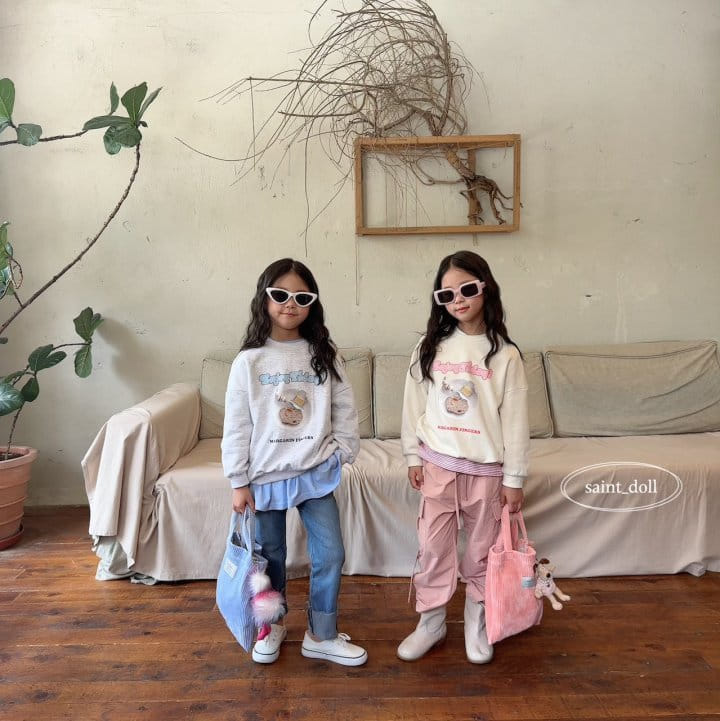 Saint Doll - Korean Children Fashion - #childofig - Brunch Sweatshirt with Mom