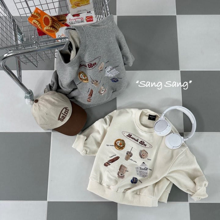 Sang Sang - Korean Children Fashion - #Kfashion4kids - Lunch Sweatshirt - 5