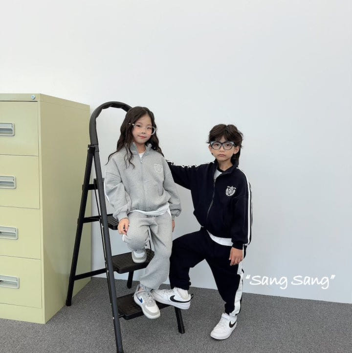 Sang Sang - Korean Children Fashion - #childofig - Two Tape Zip-up - 10