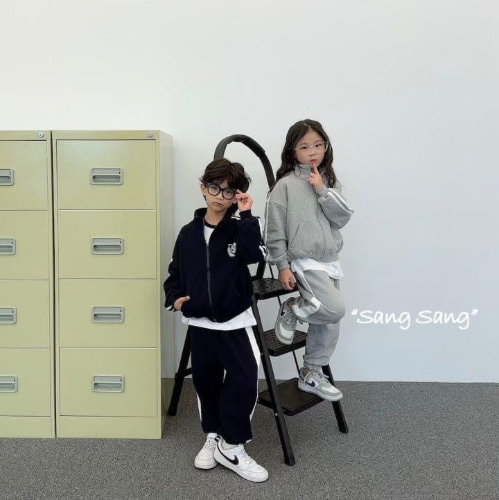 Sang Sang - Korean Children Fashion - #childofig - Two Tape Zip-up - 9