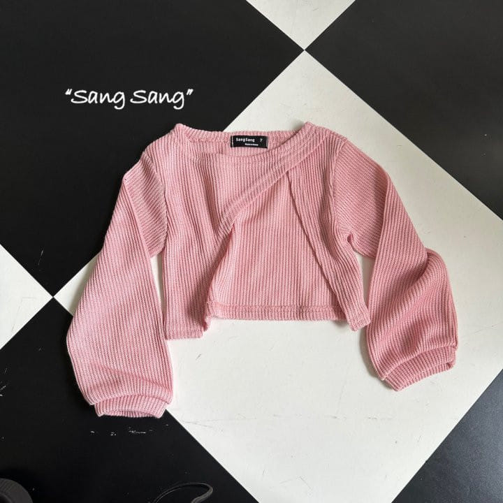 Sang Sang - Korean Children Fashion - #discoveringself - Sasun Knit Top Bottom Set - 4