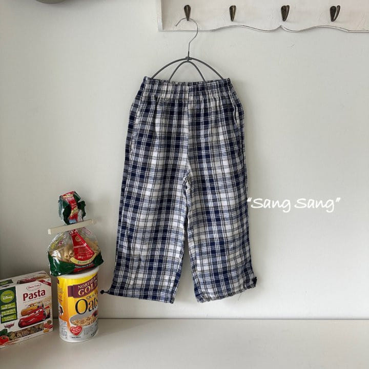 Sang Sang - Korean Children Fashion - #magicofchildhood - Check Pants - 2