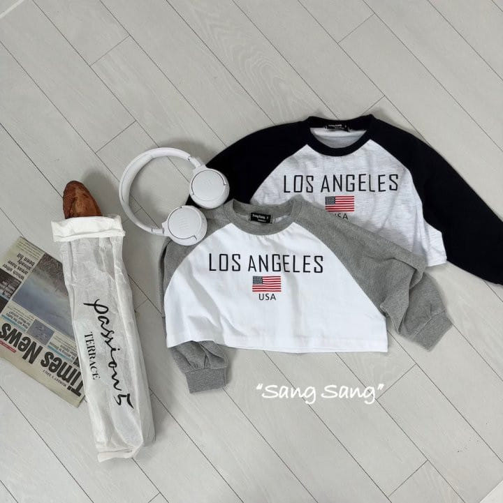 Sang Sang - Korean Children Fashion - #magicofchildhood - LA Raglan tEe