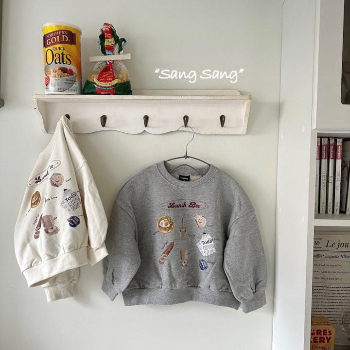 Sang Sang - Korean Children Fashion - #magicofchildhood - Lunch Sweatshirt - 7