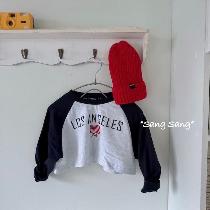 Sang Sang - Korean Children Fashion - #prettylittlegirls - LA Raglan tEe - 4