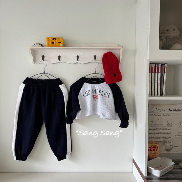 Sang Sang - Korean Children Fashion - #toddlerclothing - LA Raglan tEe - 5