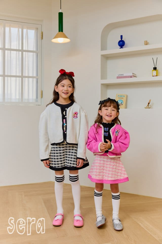 Sera - Korean Children Fashion - #Kfashion4kids - Rabbit Embroidery Cardigan - 2