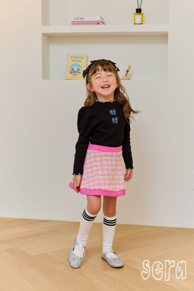 Sera - Korean Children Fashion - #childofig - Check Plare Skirt - 8