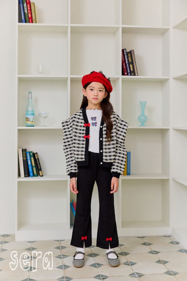 Sera - Korean Children Fashion - #kidsshorts - Red Ribbon Pants - 2