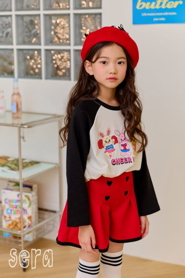 Sera - Korean Children Fashion - #littlefashionista - Cheer UP Raglan Sweatshirt - 10