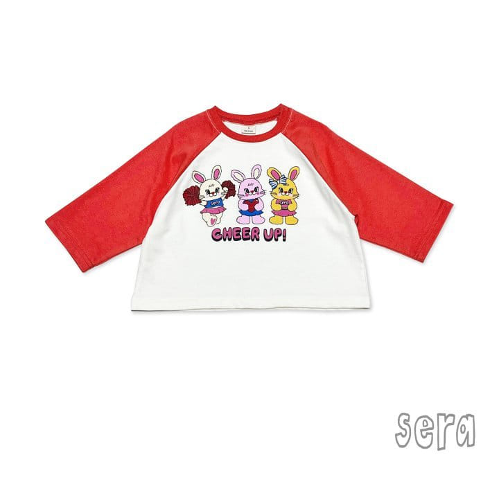 Sera - Korean Children Fashion - #minifashionista - Cheer UP Raglan Sweatshirt - 12