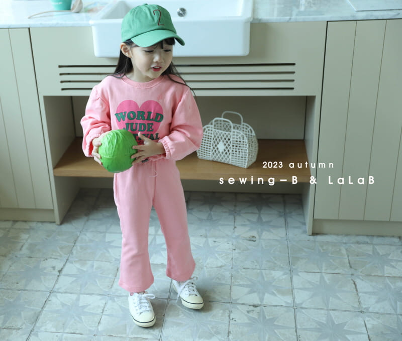 Sewing-B - Korean Children Fashion - #fashionkids - String Top Bottom Set - 7