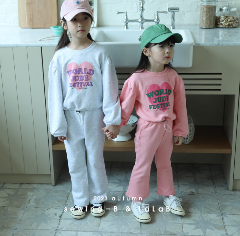 Sewing-B - Korean Children Fashion - #toddlerclothing - String Top Bottom Set