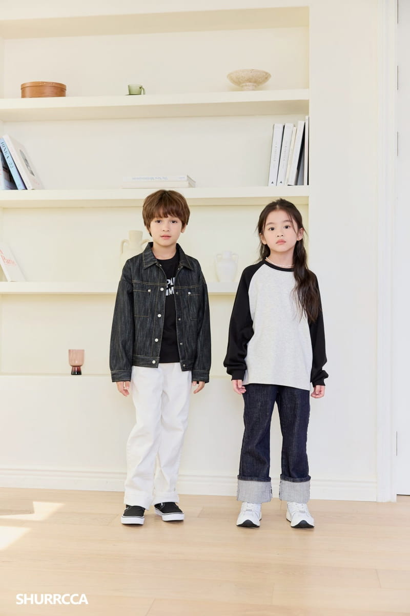 Shurrcca - Korean Children Fashion - #Kfashion4kids - DB Jeans - 9