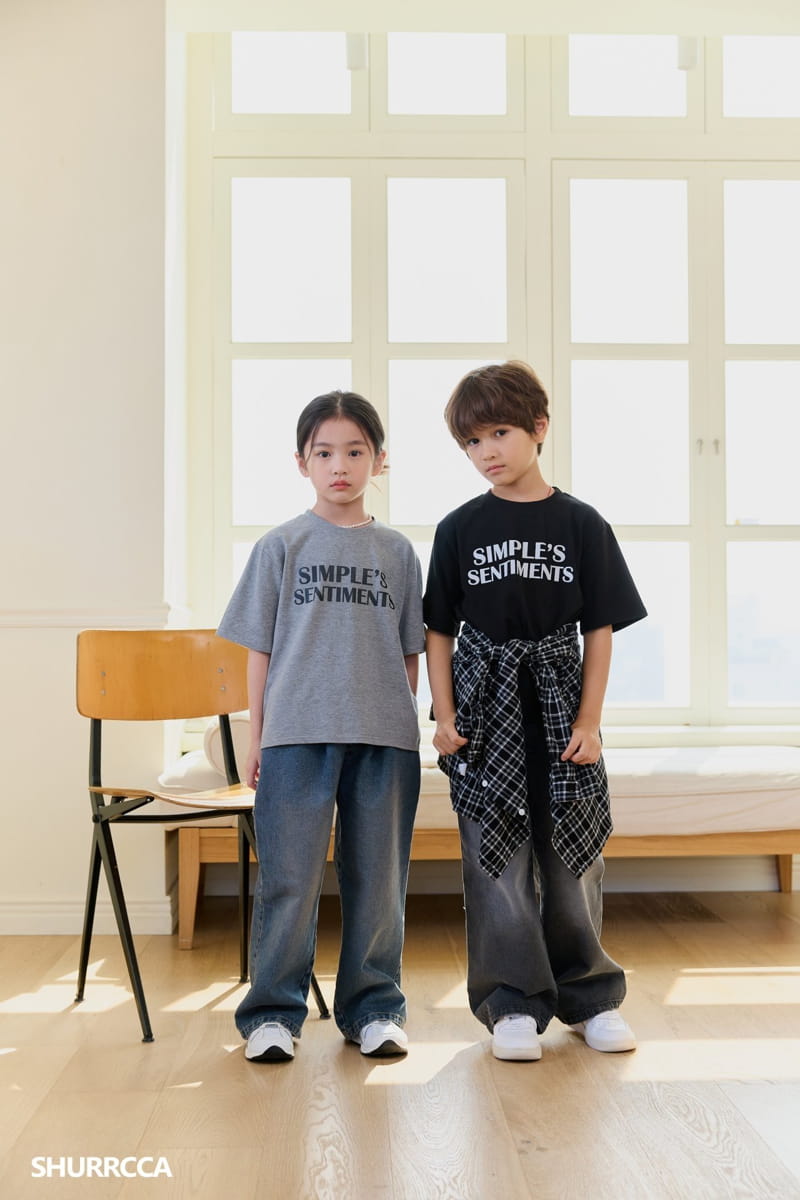 Shurrcca - Korean Children Fashion - #Kfashion4kids - Simple Tee - 12